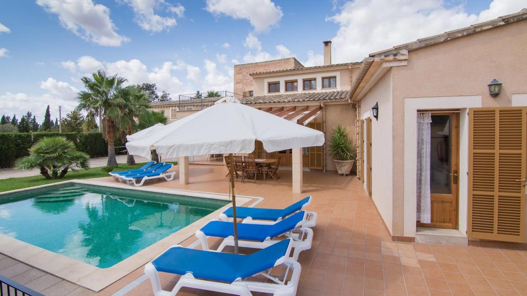 Casa Rural, Finca Rustica Con Piscina Cas Padrins De Campos, Mallorca Exterior foto