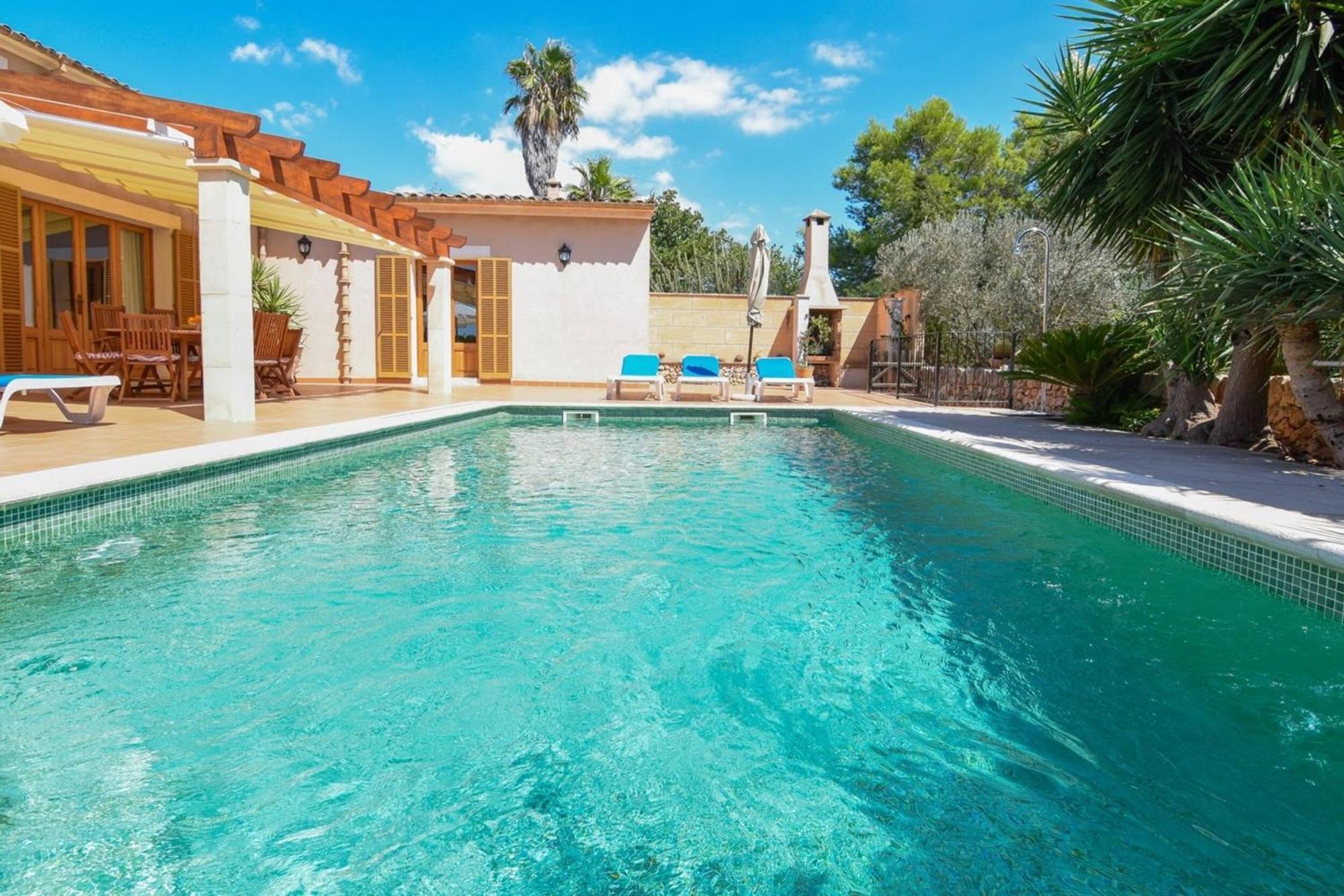 Casa Rural, Finca Rustica Con Piscina Cas Padrins De Campos, Mallorca Exterior foto