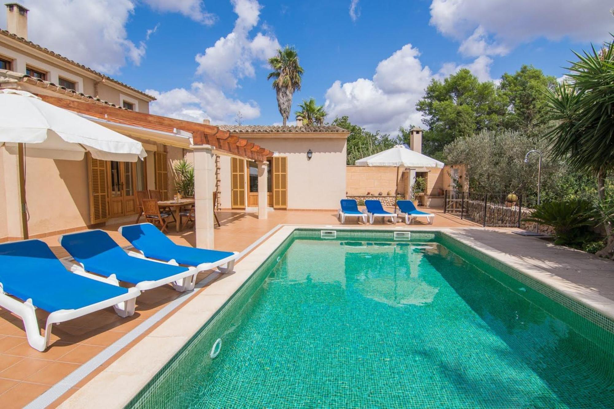 Casa Rural, Finca Rustica Con Piscina Cas Padrins De Campos, Mallorca Exterior foto