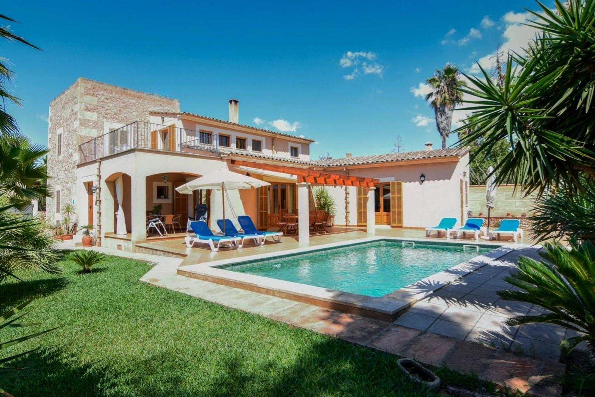 Casa Rural, Finca Rustica Con Piscina Cas Padrins De Campos, Mallorca Exterior foto