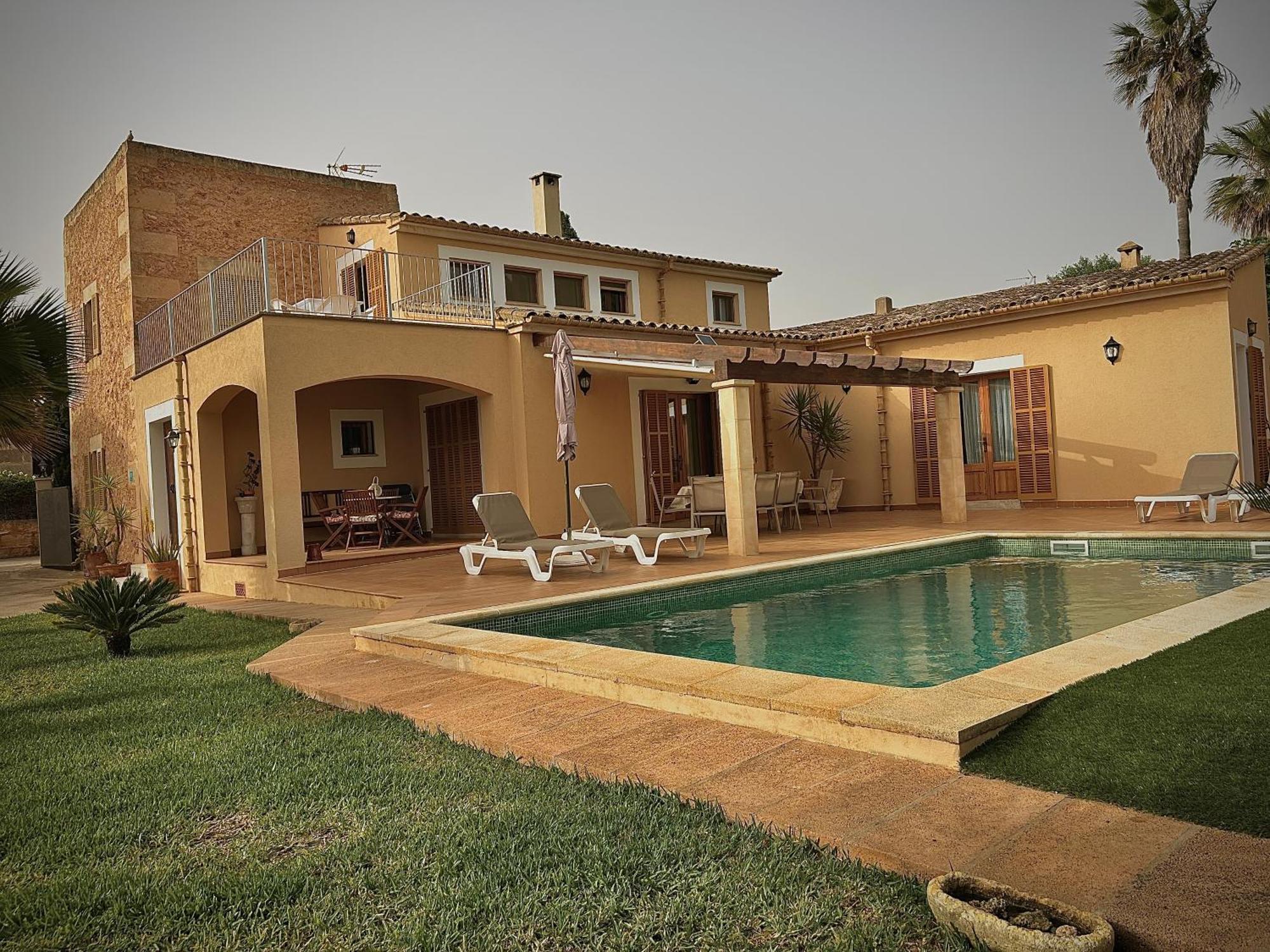 Casa Rural, Finca Rustica Con Piscina Cas Padrins De Campos, Mallorca Exterior foto