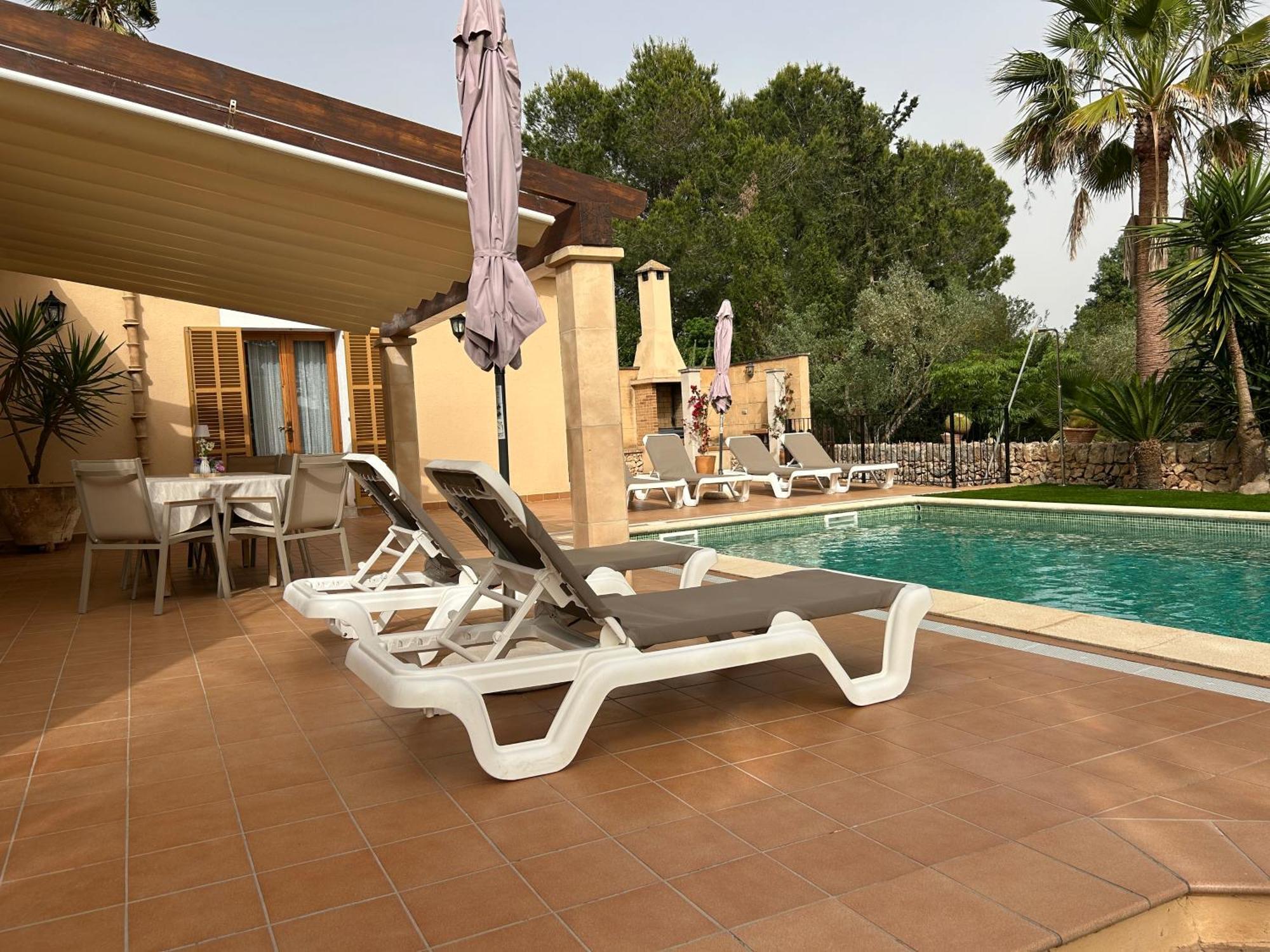 Casa Rural, Finca Rustica Con Piscina Cas Padrins De Campos, Mallorca Exterior foto