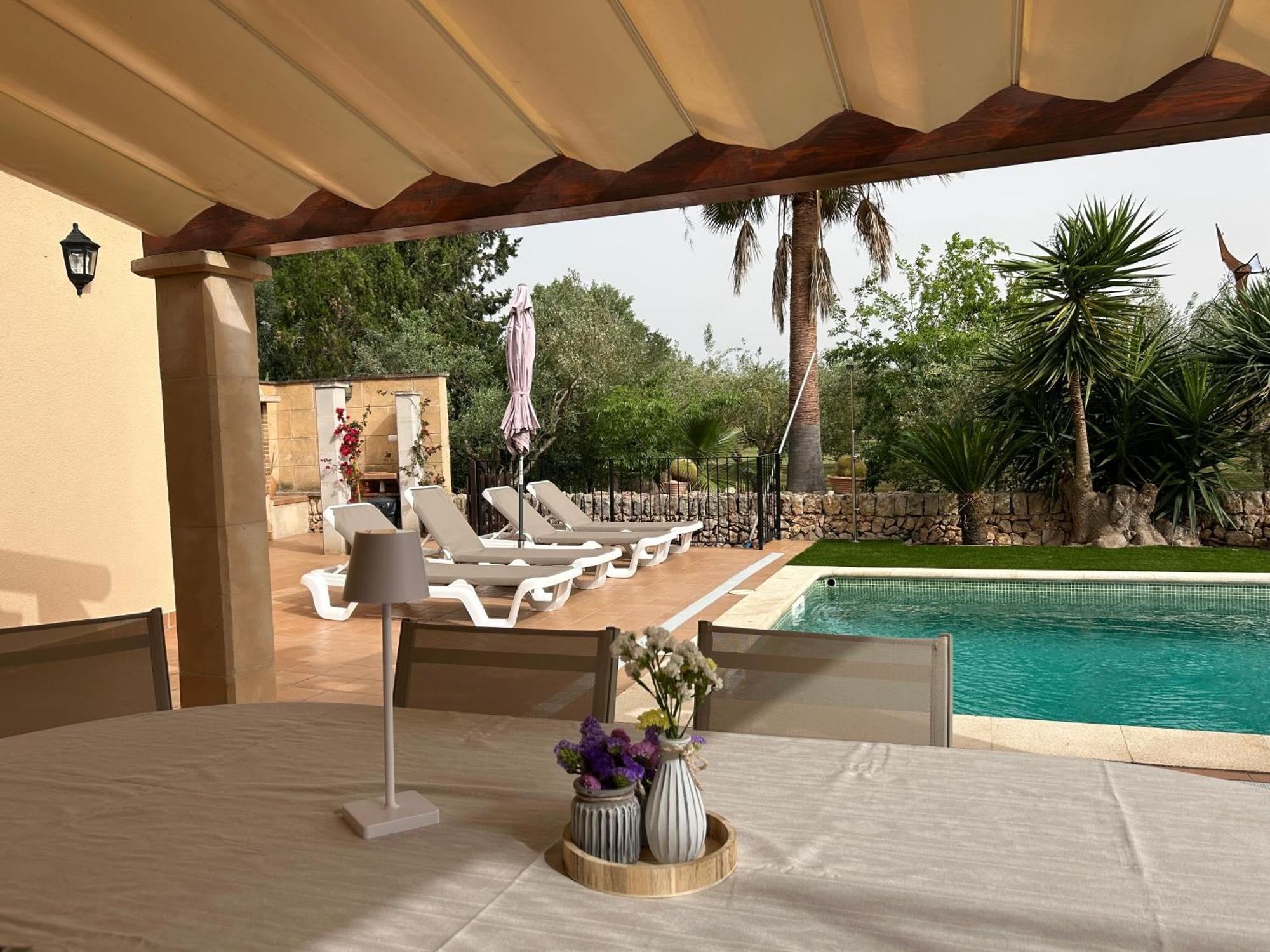 Casa Rural, Finca Rustica Con Piscina Cas Padrins De Campos, Mallorca Exterior foto